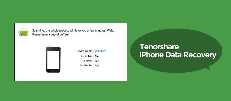 Tenorshare – iPhone Datenwiederherstellungssoftware