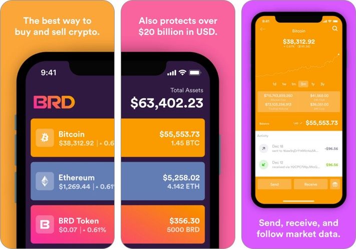 BRD Bitcoin-migliori-app-criptovaluta-su-iPhone-screenshot