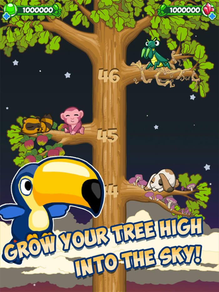 Στιγμιότυπο οθόνης για το Παιχνίδι Tree World για iPhone και iPad