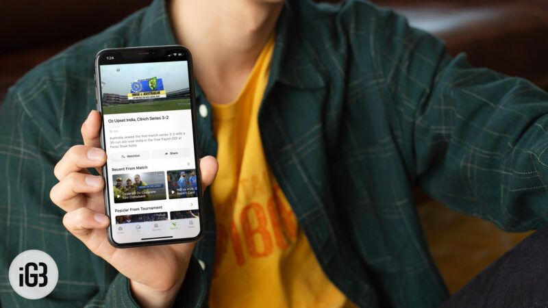 Meilleures applications de cricket en direct pour iPhone en 2021