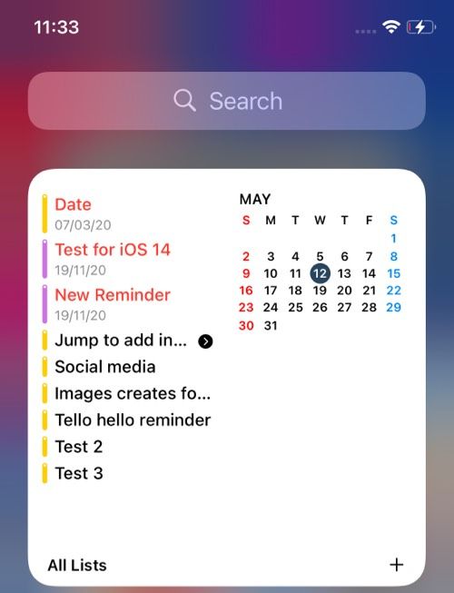 GoodTask iOS 14-startskjerm-widget