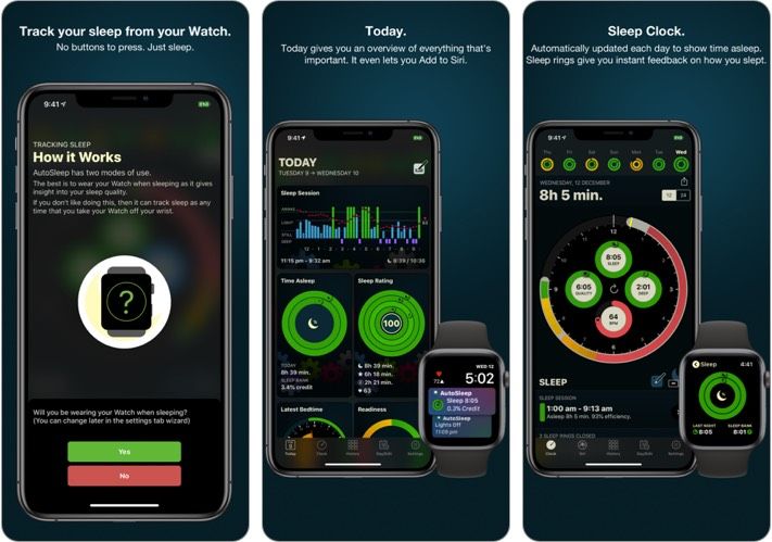 AutoSleep iPhone Sleep Tracking Skjermbilde