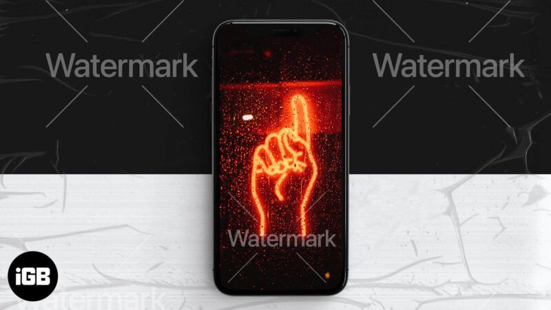 Beste Wasserzeichen-Apps für das iPhone (Top 7 im Jahr 2021)