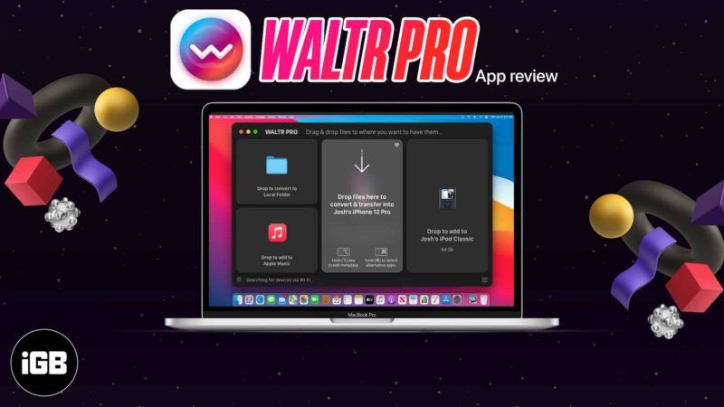 WALTR PRO, skirta „Mac“ ir „Windows“: konvertuokite ir perkelkite bet kurį failą į „iPhone“, „iPad“