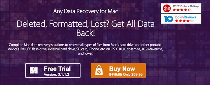 Tenorshare Any Data Recovery pour Mac