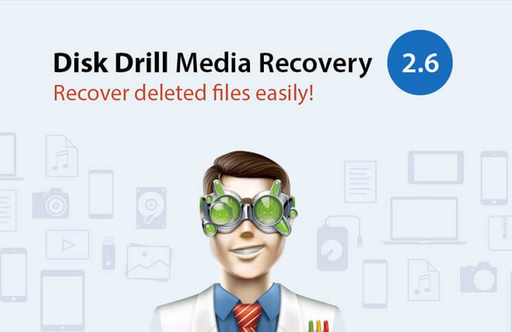 Disk Drill Media Recovery App for Mac