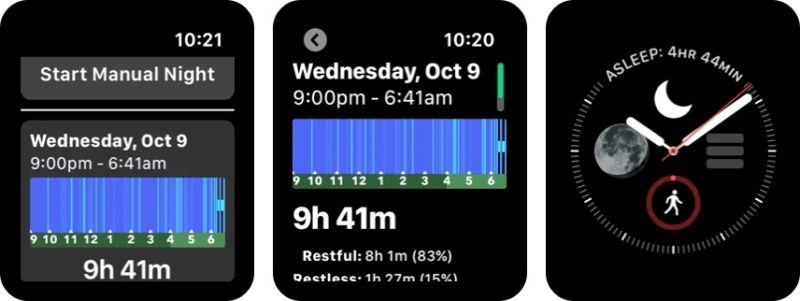 Sleep ++ Apple Watch-app