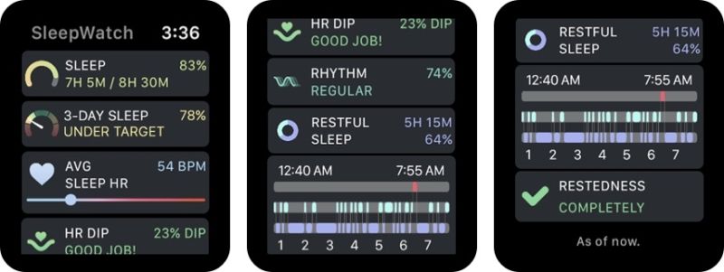 Sleep Watch av Bodymatter Apple Watch-app