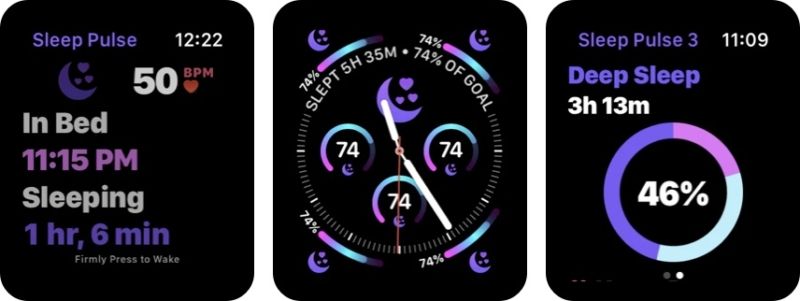 Sleep Tracker - Sleep Pulse 3 Apple Watch-app