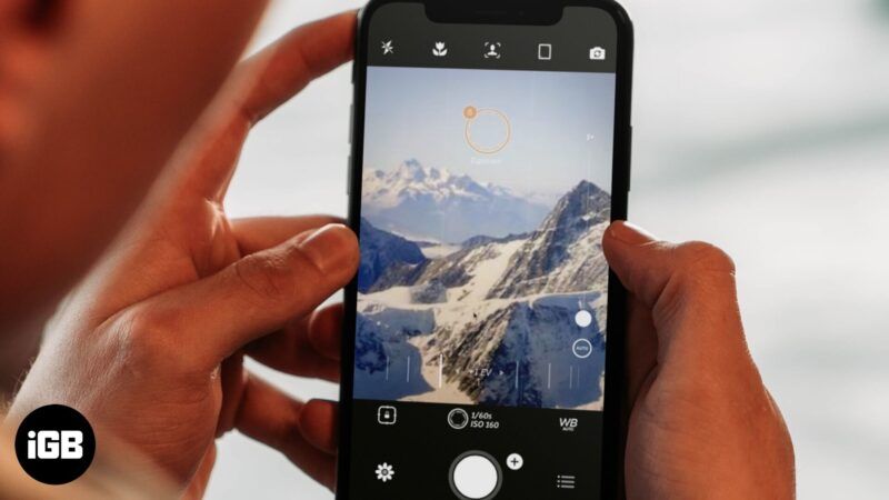 Meilleures applications d'appareil photo manuel pour iPhone en 2021