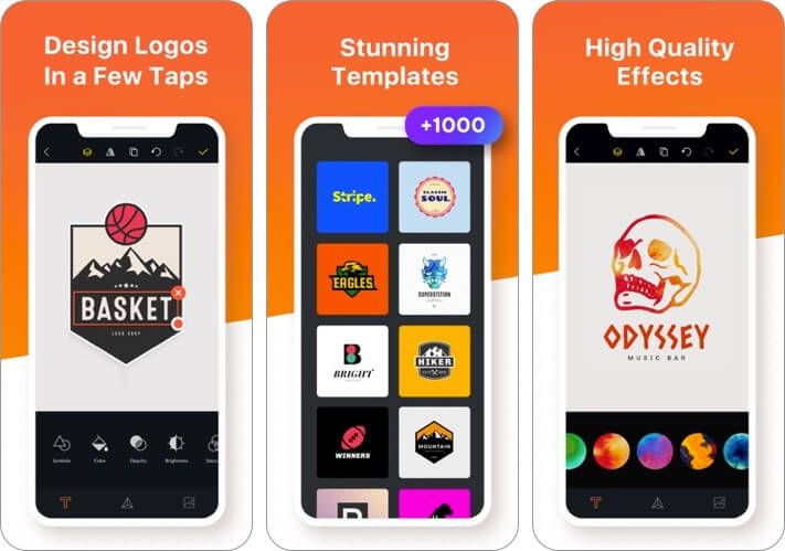 logo maker shop ios app skjermbilde