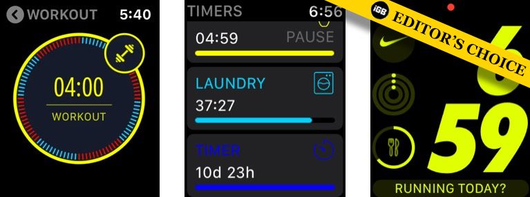 MultiTimer timer-appar för Apple Watch