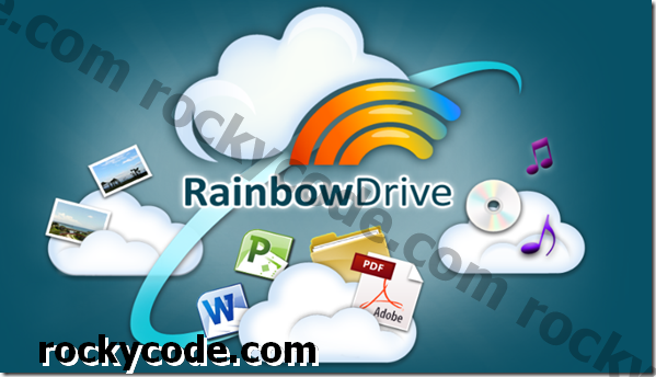 RainbowDrive: Πρόσβαση Dropbox, SkyDrive και Google Drive από μια θέση στα Windows 8