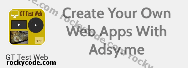 Comment créer vos propres applications mobiles directement depuis votre navigateur avec Adsy
