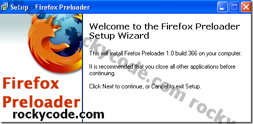 Firefox Preloader zrýchľuje váš Firefox [Tip pre čitateľa dňa]