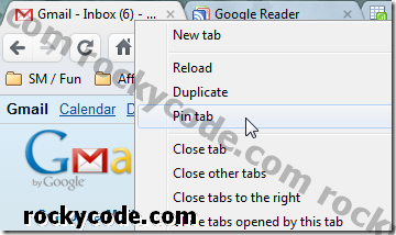 [Быстрый совет] Уменьшите размер вкладки браузера Chrome с помощью вкладки «Закрепить»