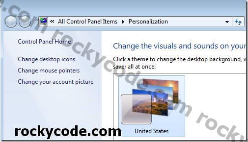 Slik får du tilgang til skjulte bakgrunnsbilder og temaer i Windows 7