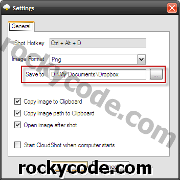Com pujar ràpidament les captures de pantalla capturades a Dropbox i compartir-les mitjançant CloudShot
