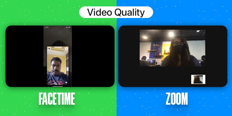 FaceTime vs. Zoom videokvalitet
