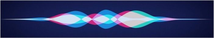 Diseño de onda Siri de Apple