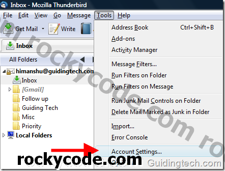 Toegang krijgen tot uw IMAP-inbox offline met Thunderbird