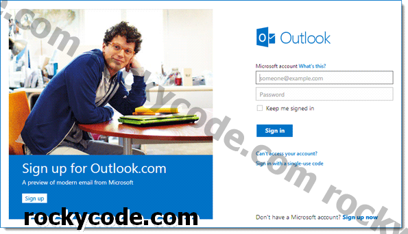 Com utilitzar Gmail des de la interfície de correu electrònic d'Outlook.com