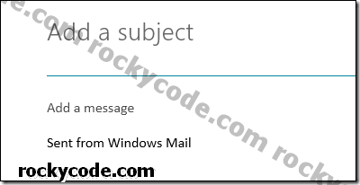 Konfigurieren der E-Mail-Signatur in Windows 8 Mail
