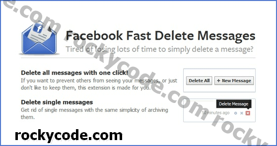 Πώς να κάνετε Bulk Διαγραφή μηνυμάτων Facebook σε ένα Instant