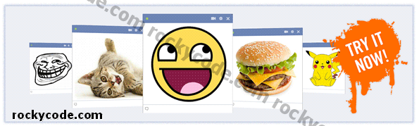 Hvordan du enkelt setter inn ethvert bilde rett i en Facebook-chat