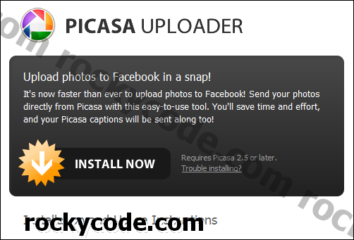 Jak přenést fotografie z aplikace Picasa na Facebook