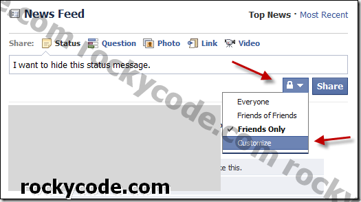 Kako sakriti fotografije ili ažuriranja statusa u Facebooku od određenih ljudi