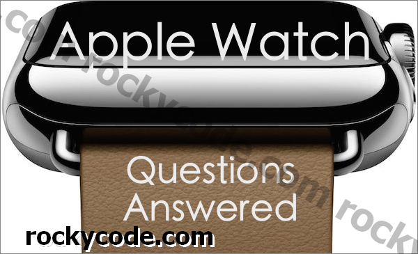 5 características importantes de Apple Watch que son poco conocidas