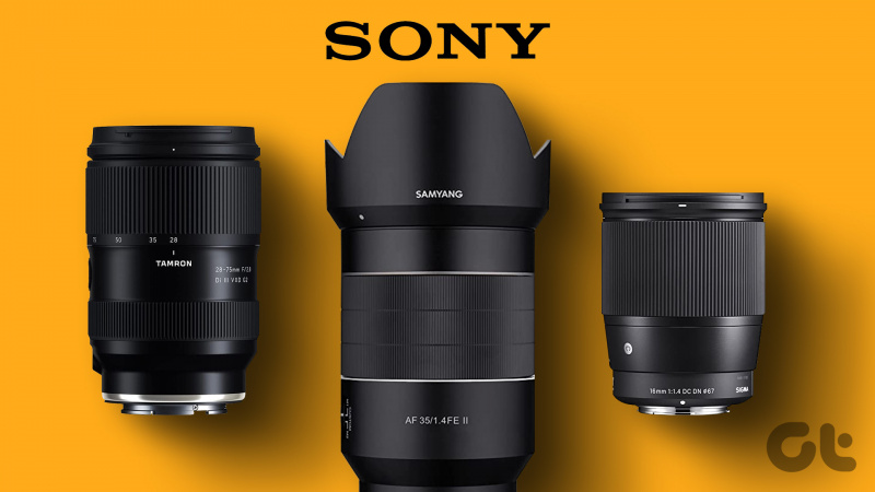 6 beste Sony-objektiver for gatefotografering