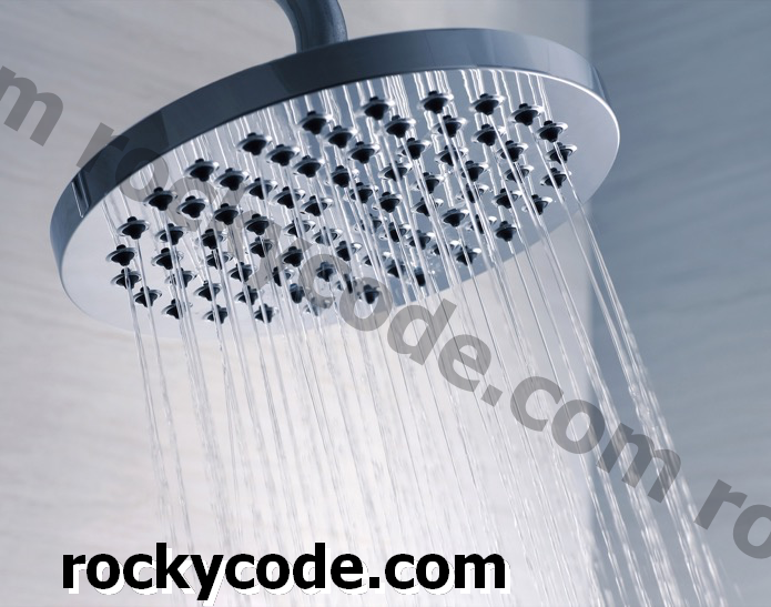 3 satriecošas dušas galvas, kas ļauj mazgāt augsto tehnoloģiju