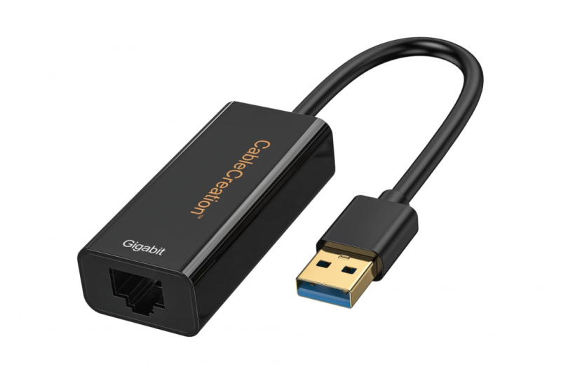   Geriausi eterneto adapteriai, skirti Nintendo Switch CableCreation USB į Ethernet adapteriui