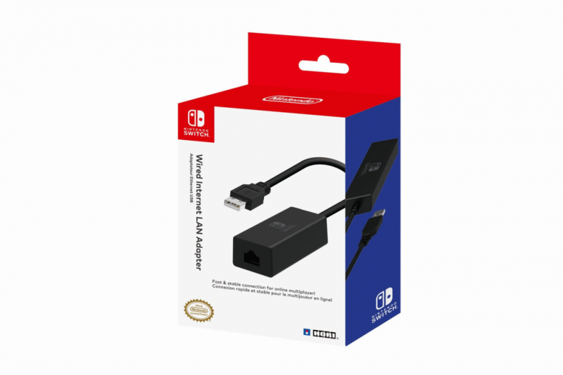   Geriausi eterneto adapteriai, skirti Nintendo Switch Nintendo Switch laidiniam interneto LAN adapteriui, HORI