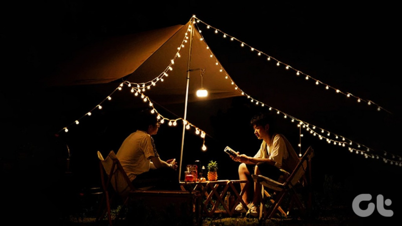 6 melhores luzes de corda para acampamento: solar, recarregável, com fio e muito mais