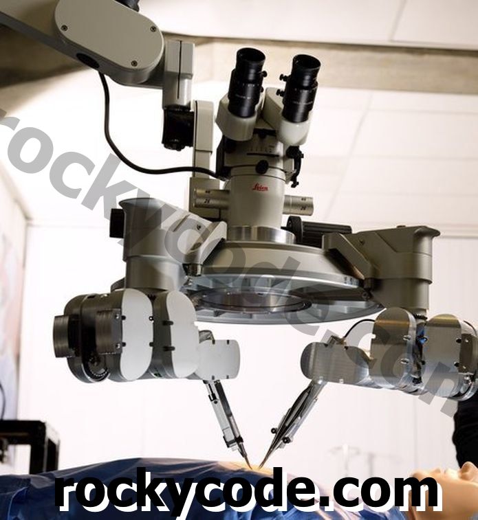 ロボットは、繊細な顕微手術に非常に安定した手を提供します