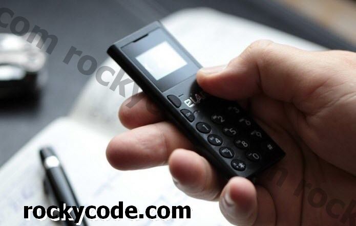 Elari NanoPhone C, 'Världens minsta GSM-telefon', såld på två timmar