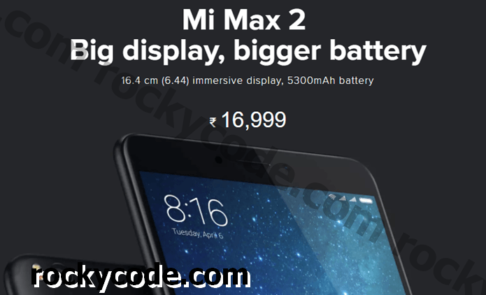 Xiaomi Mi Max 2 est en vente aujourd'hui: prix, spécifications et offres de lancement