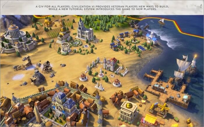 Civilization VI Mac strategická hra Screenshot
