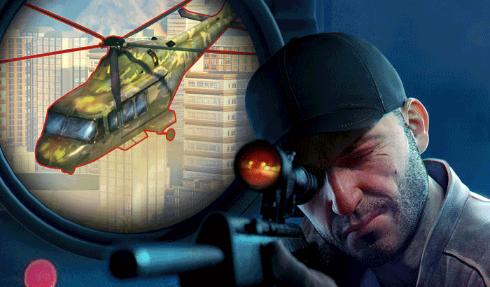 Sniper 3D First Person Shooter iPhone a iPad Screenshot z hry