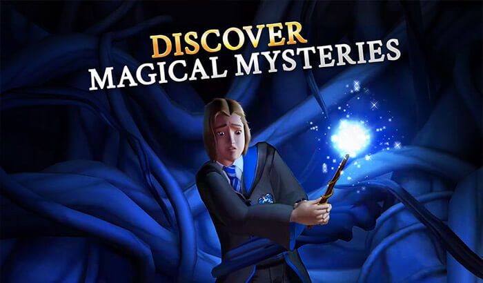 Schermata del gioco di avventura di Harry Potter per iPhone e iPad