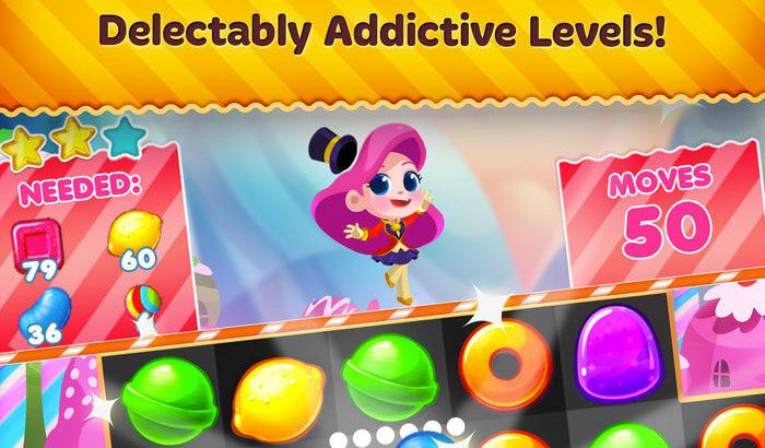 Candy Blast Mania Puzzle iPhone und iPad Spiel Screenshot