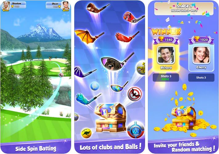 Golf Rival iPhone og iPad-skjermbilde