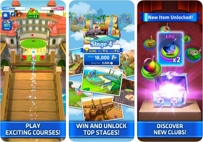 Mini Golf King Multiplayer skjermbilde for iPhone og iPad