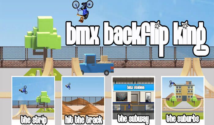 Snimak zaslona aplikacije BMX Backflip King za iPhone i iPad