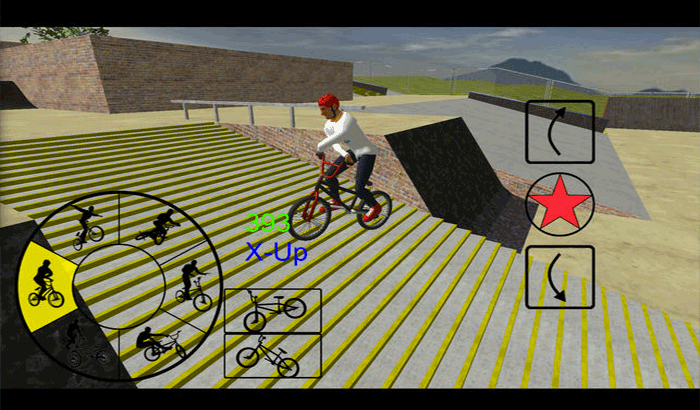 Captura de pantalla del joc BMX Freestyle Extreme 3D per a iPhone i iPad