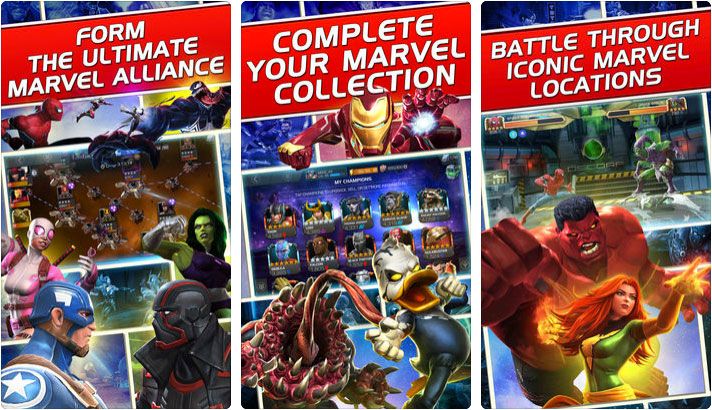 MARVEL Contest of Champions iPhone och iPad Game Screenshot