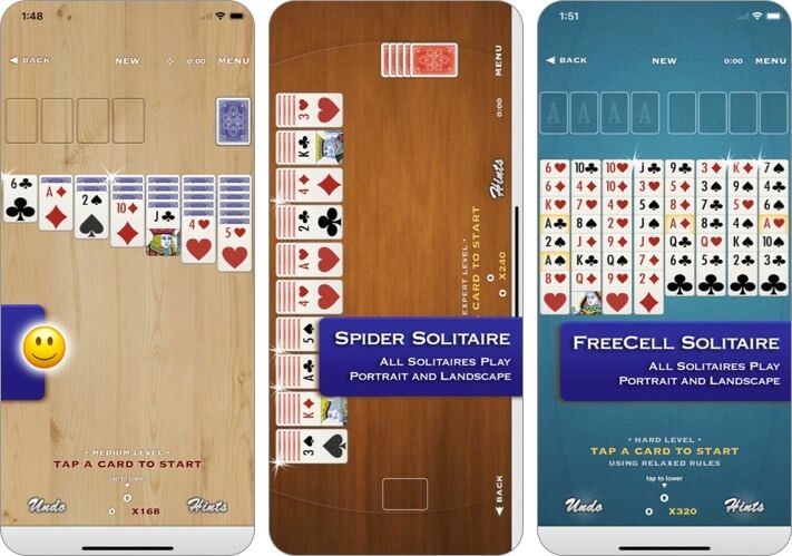 Kartenspiele iPhone und iPad App Screenshot